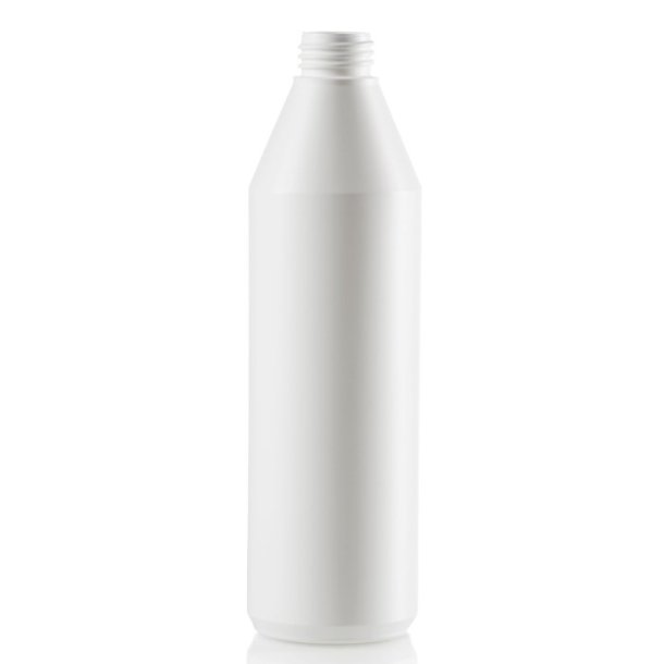 Plastikflaske 1 liter Rund (UN) (32mm) m. lg