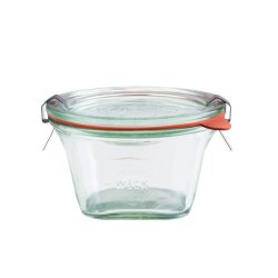 Weck Quadro 290ml RR100 (768) - 6 stk/pk.