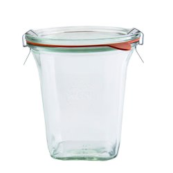 Weck Quadro 545ml RR100 (747) - 6 stk/pk.