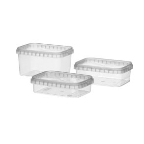Rektangul&aelig;r plastikb&oslash;tter
