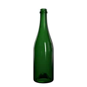 Champagneflaske 750ml CC 640g (gr�n)