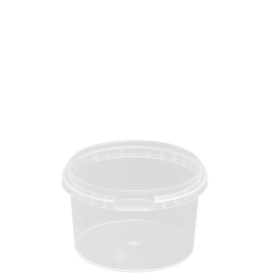 Plastb�tte 280ml rund inkl. l�g 744 stk/pk. 