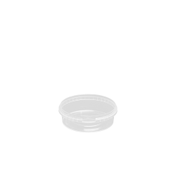 Plastikb�tte 250ml rund inkl. l�g 448 stk/pk. 