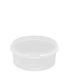 PLastikb�tte 400ml rund inkl. l�g 448 stk/pk. 