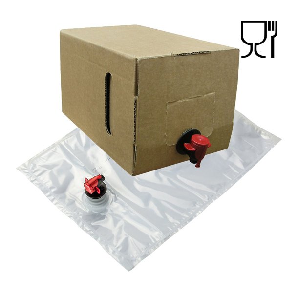 Bag-in-Box 5 Liter pose og karton (Neutral)