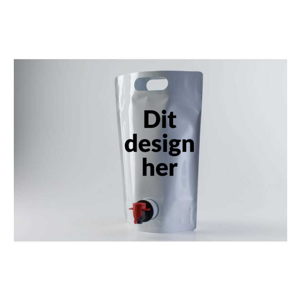 Bag-in-box med eget design (min. 20.000 stk.)