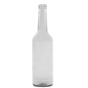 Gerad flaske 500ml - inkl. skruelg (PP28)