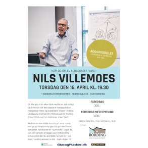 Foredrag med Nils Villemoes torsdag d. 16. april (uden spisning)