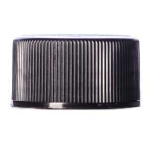 Skruelg 24mm Sort plast 