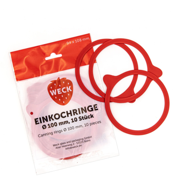 WECK Gummiring RR100 94x108 - 10 stk/pk