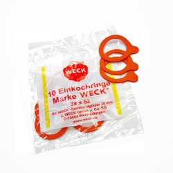 WECK Gummiring RR40 39x52 - 10 stk/pk