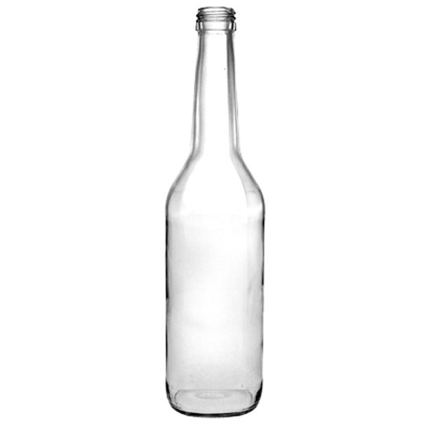 Gerad flaske 350ml - inkl. skruelåg (PP28)