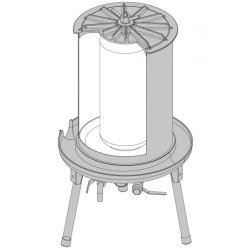Hydropresse 90 liter